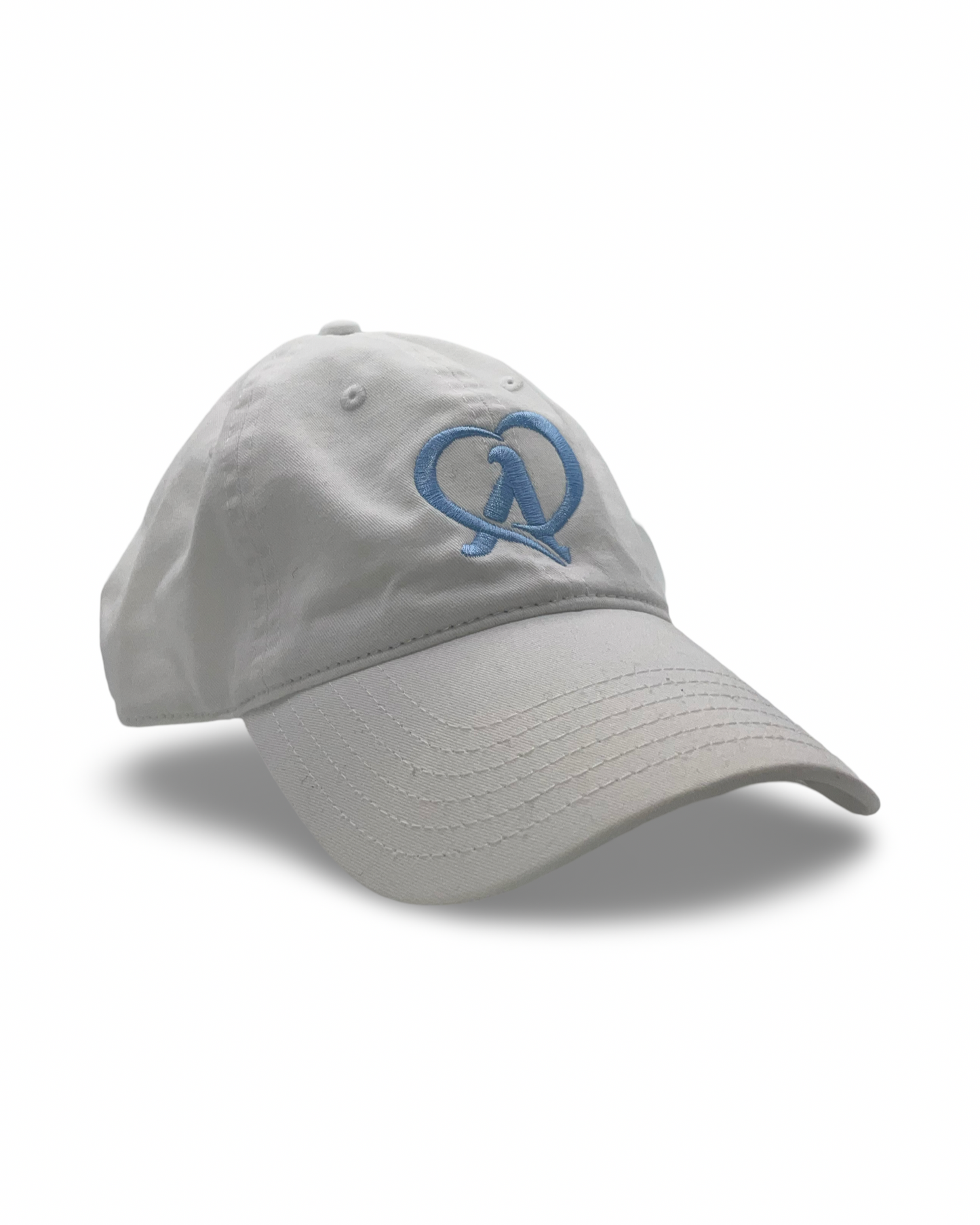 White X Carolina Blue Dad Hat