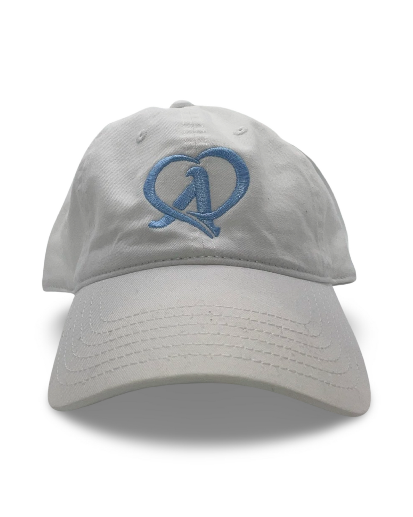 White X Carolina Blue Dad Hat